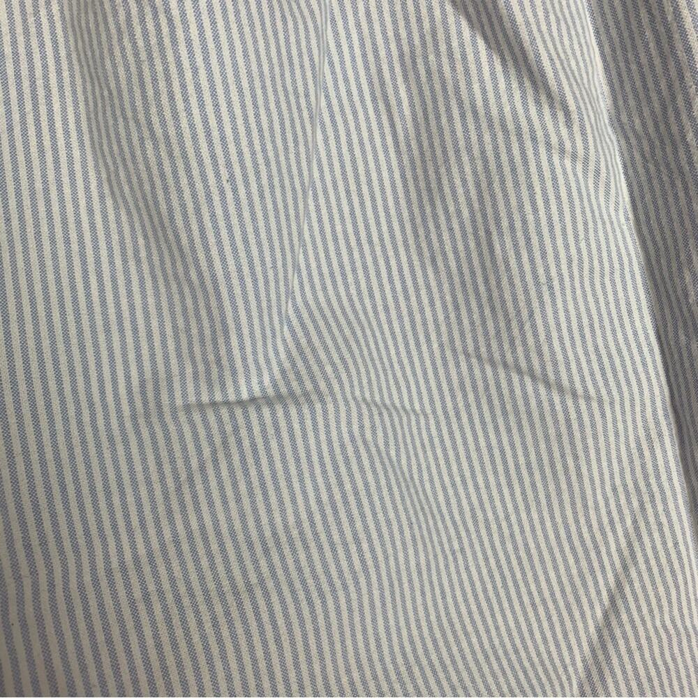 John Galt women's one size small stripe dress blue white seersucker brandy mini - Picture 7 of 13